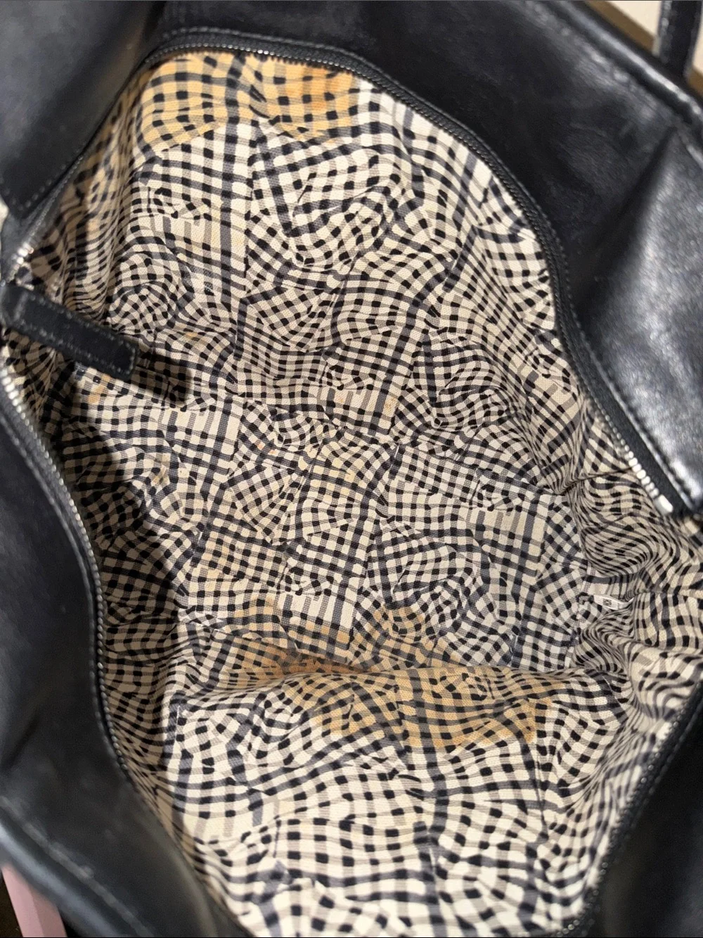 MCM Black Medium Visetos Shopper Tote